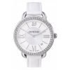 Swarovski Aila Day Silver Womens' 5095938 Leather Roman Letter Watch-0