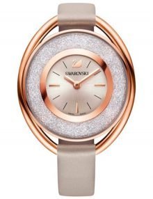 Swarovksi Crystalline Oval 5158544 Ladies Rose Gold Plated Stainles Steel Watch