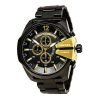 Diesel DZ4338 Mega Chief Chronograph Black Dial Black Ion-plated Men's Watch