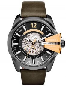 Diesel DZ4379 Mega Chief Automatic Skeleton Dial Men's Watch
