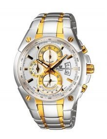 Casio Edifice EF-555SG-7AVEF Gents Stainles Steel Chronograph Watch