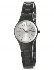 Calvin Klein K4323620 Simplicity Women's Silver Quartz Stainlesss Steel Titanium Watch