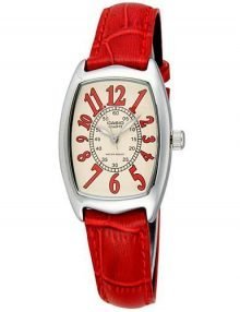 Casio LTP-1208E-9B2DF Ladies Stainles Steel Analog Watch