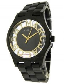 Marc by Marc Jacobs Henry MBM3255 Ladies Black Ion Plated Watch
