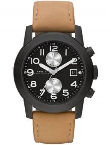 Marc by Marc Jacobs Larry MBM5053 Gents Black Ion Plated Stainless Steel Chronograph Watch