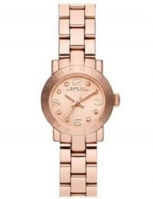 Marc by Marc Jacobs Amy MBM8613 Ladies Rose Gold Plated Stainless Steel Watch