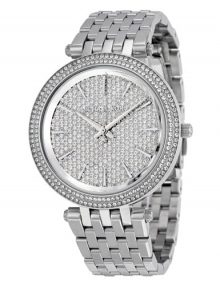 Michael Kors MK3437 Darci Women's Crystal Pave Silver Dial Stainless Steel Watch