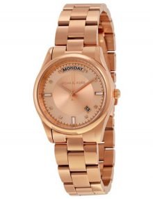 Michael Kors MK6071 Colette Women's Rose Gold-Tone Stainless Steel Watch