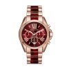 Michael Kors MK6269 Bradshaw Unisex Red Dial Chronograph Watch
