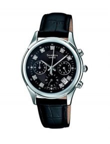 Casio Sheen SHE-5023L-1A Ladies Stainles Steel Chronograph Watch