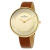 Skagen SKW2138 Gitte Ladies Gold Plated Stainless Steel Round Watch