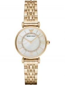Emporio Armani AR1907 Ladies Gold Plated Stainless Steel Watch