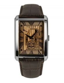 Emporio Armani AR4243 Meccanico Gents Stainless Steel Automatic Watch