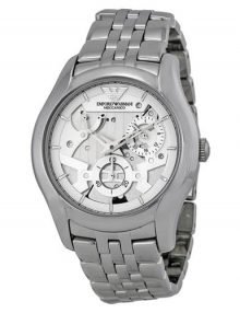 Emporio Armani AR4676 Meccanico Gents Stainless Steel Automatic Watch