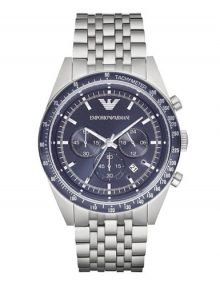 Emporio Armani AR6072 Sportivo Gents Stainless Steel Chronograph Watch