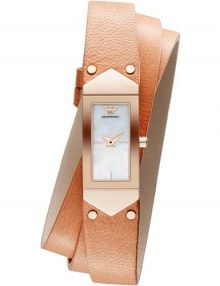 Emporio Armani AR7356 Ladies Rose Gold Plated Watch