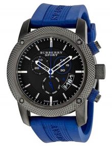 Burberry BU7714 Endurance Gents Black Ion Plated Chronograph Watch
