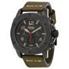 Fossil FS5000 Modern Machine Gents Black Ion Plated Chronograph Watch