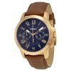 Fossil FS5068 Grant Gents Gold Plated Stainless Steel Chronograph Watch