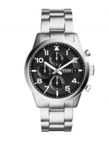 Fossil FS5137 Daily Gents Stainless Steel Chronograph Watch
