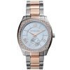 Michael Kors MK6136 Bryn Women's Silver Dial Two-Tone Stainless Steel Bracelet Watch