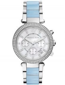 Michael Kors MK6138 Parker Women's Silver Dial Stainless-Steel Quartz Watch