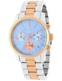 Michael Kors MK6166 Runway Women's White Dial Multi Stainless-Steel Quartz Watch