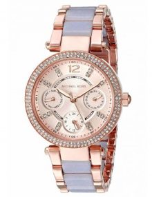Michael Kors MK6327 Mini Parker Ladies Gold Plated Stainless Steel Watch