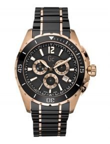 Guess X76004G2S Sport Class XXL Gents Rose Gold Plated Chronograph Watch