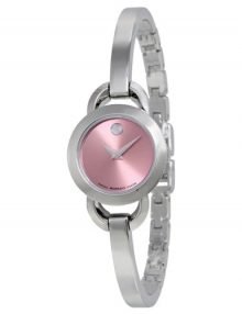 Movado 606797 Rondiro Ladies Stainless Steel Round Watch