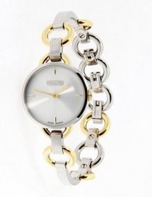 Coach 14500914 Mini Whithey Ladies Stainless Steel Round Watch
