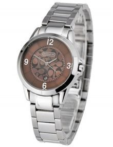 Coach 14501186 Classic Ladies Stainless Steel Round Watch