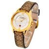 Coach 14501253 Classic Ladies Gold Plated Stainless Steel Round Watch