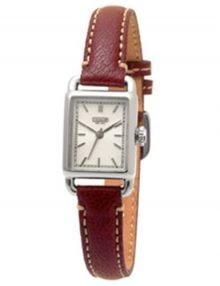 Coach 14501258 Hamptons Ladies Stainless Steel Rectangle Watch