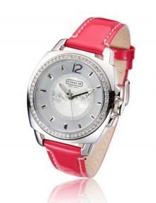 Coach 14501343 Boyfriend Ladies Stainless Steel Square Watch
