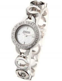 Coach 14501428 Ladies Stainless Steel Round Watch