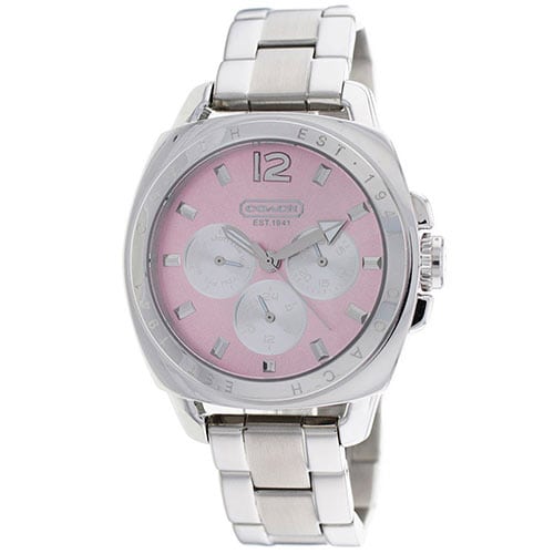 Coach Boyfriend 14501441 Pink Wrist Women’s Watch | O.Z Watches