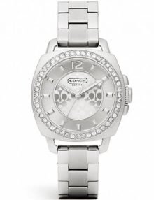 Coach 14501699 Boyfriend Silver Women Watch