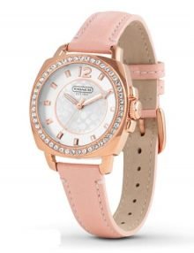 Coach 14501788 Boyfriend Pink Women Watch