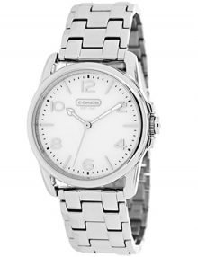 Coach 14501834 Sydney Ladies Stainless Steel Women White Bracelet Round Watch