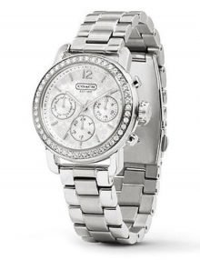 Coach 14501882 Legacy Ladies Stainless Steel Silver Round Watch