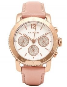 Coach 14501974 Legacy Sport Ladies Rose Gold Plated Round Watch