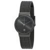 Skagen 355SMM1 Ancher Ladies Black Ion Plated Round Watch