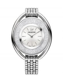 Swarovski 5181008 Crystalline Ladies Stainless Steel Oval Watch