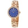 Swarovski 5182277 Daytime Ladies Rose Gold Plated Round Watch