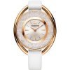 Swarovski 5230946 Crystalline Ladies Rose Gold Plated Oval Watch
