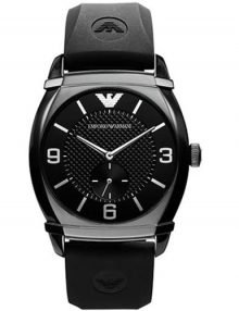 Emporio Armani AR0340 Gents Black Ion Plated Watch