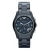 Emporio Armani AR1469 Ceramica Unisex Blue Ceramic Chronograph Watch