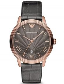 Emporio Armani AR1717 Retro Gents Rose Gold Plated Watch