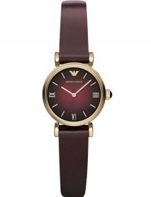 Emporio Armani AR1758 Retro Ladies Gold Plated Stainless Steel Watch